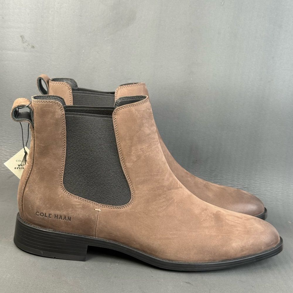 Cole Haan Men's Hawthorne Chelsea Boot shoes water resistant size 11 New - Picture 7 of 12